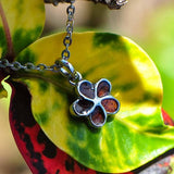 Koa Wood Plumeria Pendant Pendant Island by Koa Nani 17mm