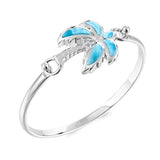 Larimar Royal Palm Tree Converta Bangle Bangle Island by Koa Nani