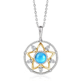 Larimar Star Lantern Pendant & Earrings Set Other Island by Koa Nani