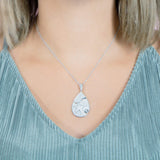 Pavé Starfish Teardrop Pendant Pendant Island by Koa Nani