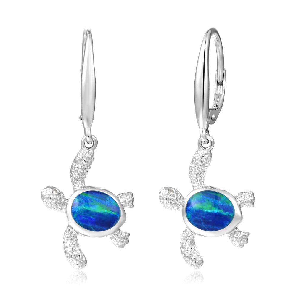 Prismé Opal Kipuka Honu Earrings Earrings Island by Koa Nani