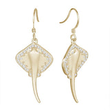 Stingray Earrings Earrings Island by Koa Nani