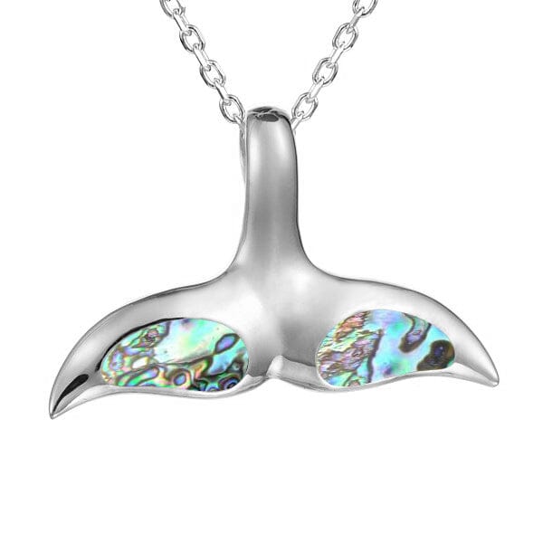 Abalone Akea Whale Tail Pendant Pendant Island by Koa Nani