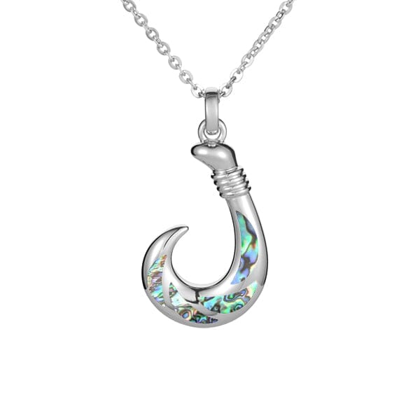 Abalone Atlantis Fishhook Pendant Pendant Island by Koa Nani