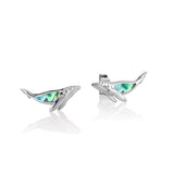 Abalone Humpback Whale Earrings Earrings Island by Koa Nani