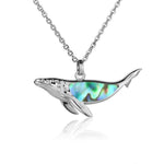 Abalone Humpback Whale Pendant Pendant Island by Koa Nani