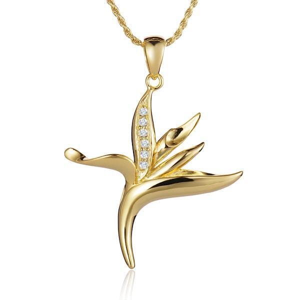 Bird of Paradise Pendant Pendant Island by Koa Nani Large