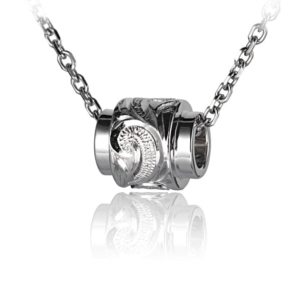 Engraved Mauka Barrel Pendant Pendant Island by Koa Nani
