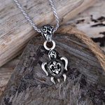 Gothic Sea Turtle Pendant Pendant Island by Koa Nani