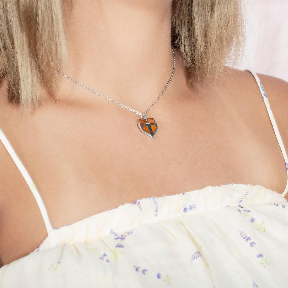 Koa Wood Anthurium Pendant Pendant Island by Koa Nani