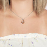 Koa Wood Fish Hook Pendant Charms & Pendants Island by Koa Nani