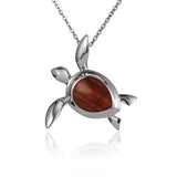 Koa Wood Hilo Honu Pendant Pendant Island by Koa Nani