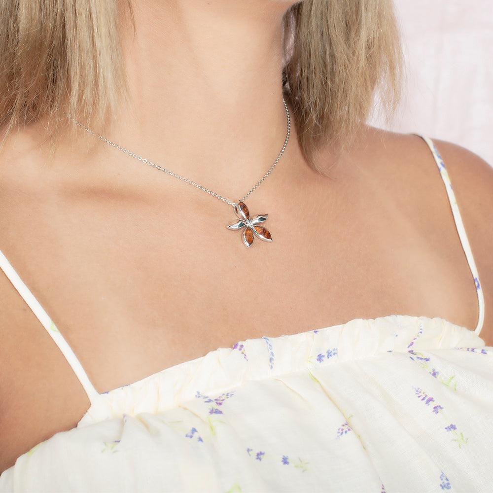 Koa Wood Jasmine Pendant Pendant Island by Koa Nani
