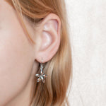 Koa Wood Olena Flower Earrings Earrings Island by Koa Nani