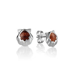 Koa Wood Oyster Shell Earrings Earrings Island by Koa Nani