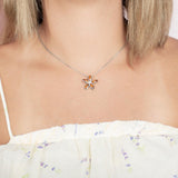 Koa Wood Pikake Pendant Pendant Island by Koa Nani Small