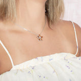 Koa Wood Pikake Pendant Pendant Island by Koa Nani