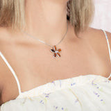 Koa Wood Pikake Pendant Pendant Island by Koa Nani