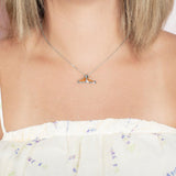 Koa Wood Whale Tail Pendant Pendant Island by Koa Nani Small
