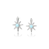 Larimar Art Deco Star Earrings Earrings Island by Koa Nani