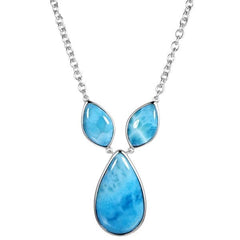 Larimar Bodies of Water Necklace Necklace Island by Koa Nani