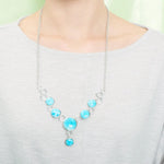 Larimar Bubbles Charm Necklace Necklace Island by Koa Nani