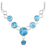 Larimar Bubbles Charm Necklace Necklace Island by Koa Nani