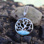 Larimar Coral of Life Pendant Pendant Island by Koa Nani