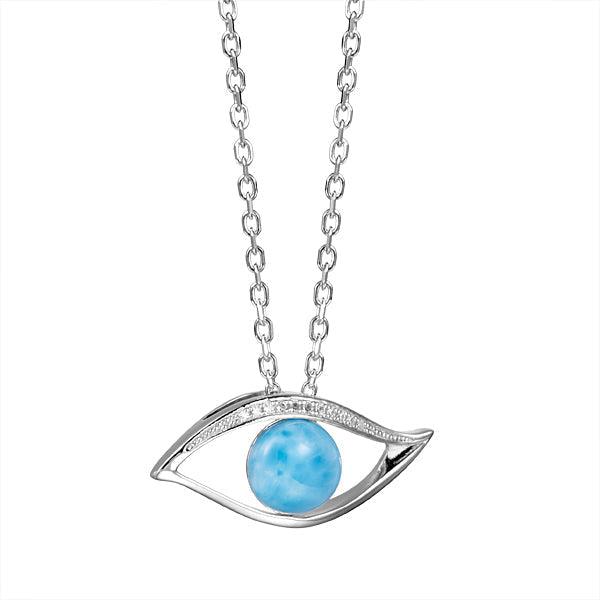 Larimar Eye of the Sea Pendant Pendant Island by Koa Nani