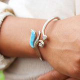 Larimar Fleur Bangle Bangle Island by Koa Nani