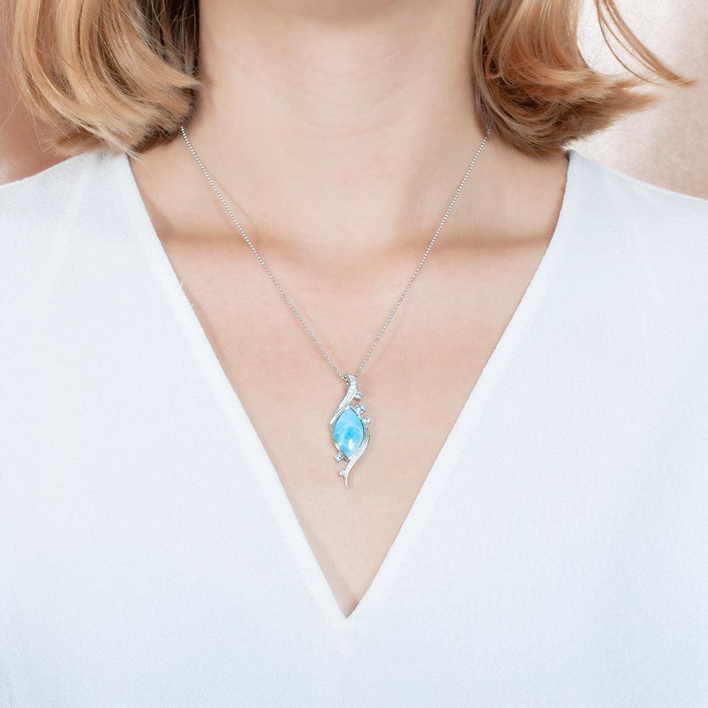 Larimar Glimmer Pendant Pendant Island by Koa Nani