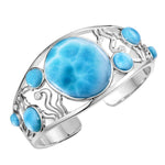 Larimar Into the Depths Bangle Bangle Island by Koa Nani