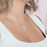 Larimar Ke’Iki Seahorse Pendant Pendant Island by Koa Nani