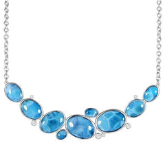 Larimar Mermaid Pools Necklace Necklace Island by Koa Nani