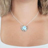 Larimar Nai’a Aloha Pendant Pendant Island by Koa Nani