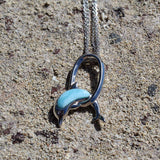 Larimar Nai’a Loop Pendant Pendant Island by Koa Nani