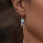 Larimar Nai’a Lovers Earrings Earrings Island by Koa Nani