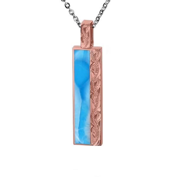 Larimar Nalu Bar Pendant Pendant Island by Koa Nani