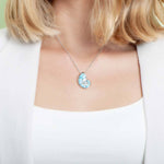 Larimar Nautilus Shell Pendant Pendant Island by Koa Nani