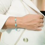 Larimar Neptune Teadrop Bracelet Bracelet Island by Koa Nani
