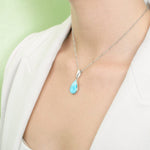 Larimar Neptune Teardrop Pendant Pendant Island by Koa Nani