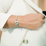 Larimar Ocean Wave Curve Bracelet Bracelet Island by Koa Nani