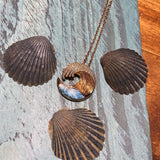 Larimar Ocean Wave Pendant (Small) Pendant Island by Koa Nani