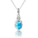Larimar Pineapple Pendant Pendant Island by Koa Nani