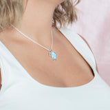 Larimar Poipu Honu Pendant Pendant Island by Koa Nani