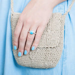 Larimar Saturn Ring Ring Island by Koa Nani