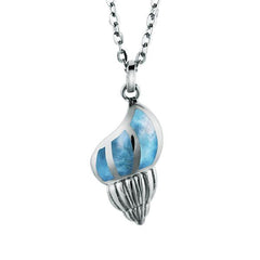 Larimar Seashell Pendant Pendant Island by Koa Nani