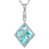 Larimar Southern Cross Pendant Pendant Island by Koa Nani