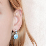Larimar Sun, Earth and Moon Earrings Earrings Island by Koa Nani