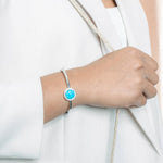 Larimar Sun Ring Bangle Bangle Island by Koa Nani